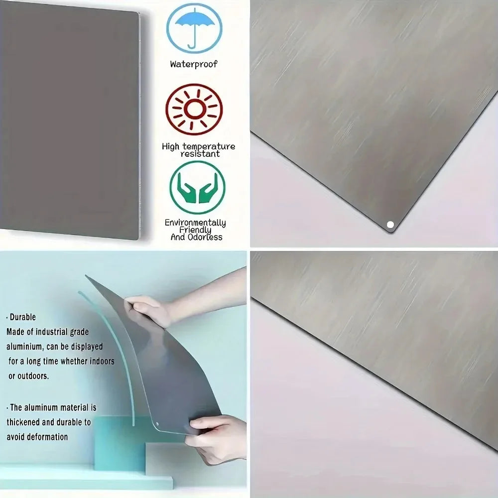 "Where Stories Begin" Vintage Aluminum Porch Art