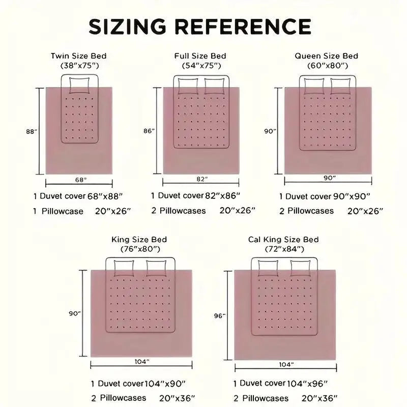 Solid White King Duvet Cover, Easy Clean