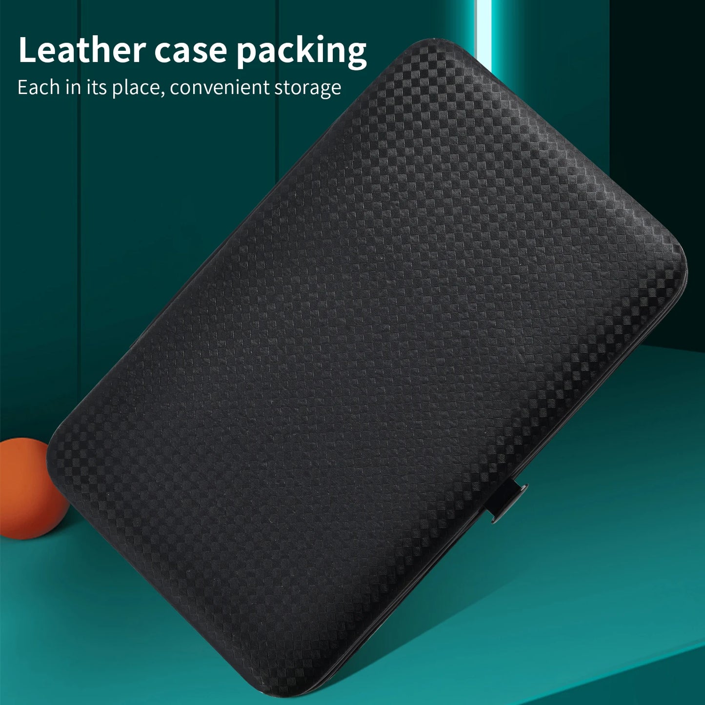 24pcs Black Nail Clippers Kit, Ultra Sharp