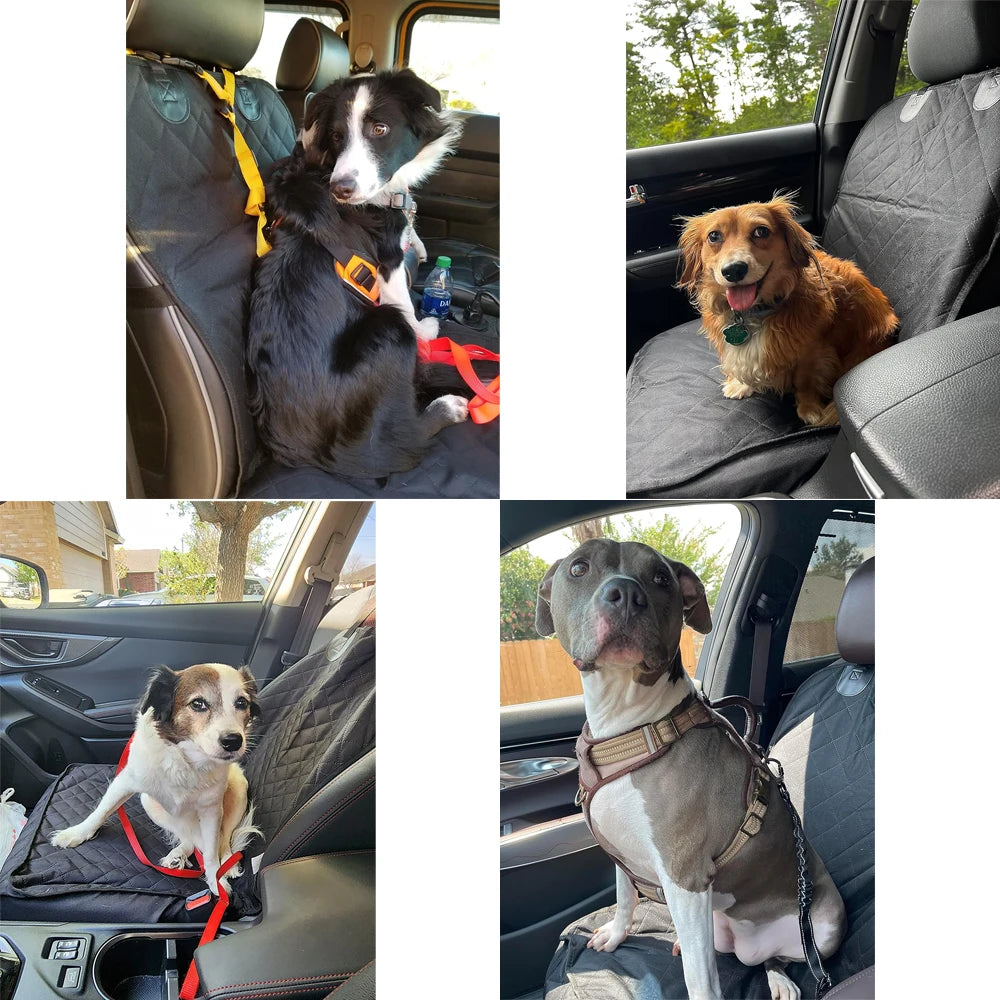 Dog Car Seat Covers 100% Waterproof Durable