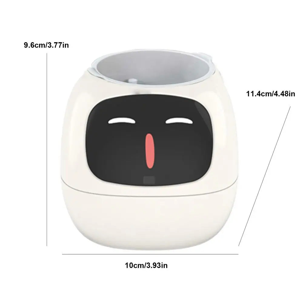 Adorable Robot Vases Growing System Plant Companion