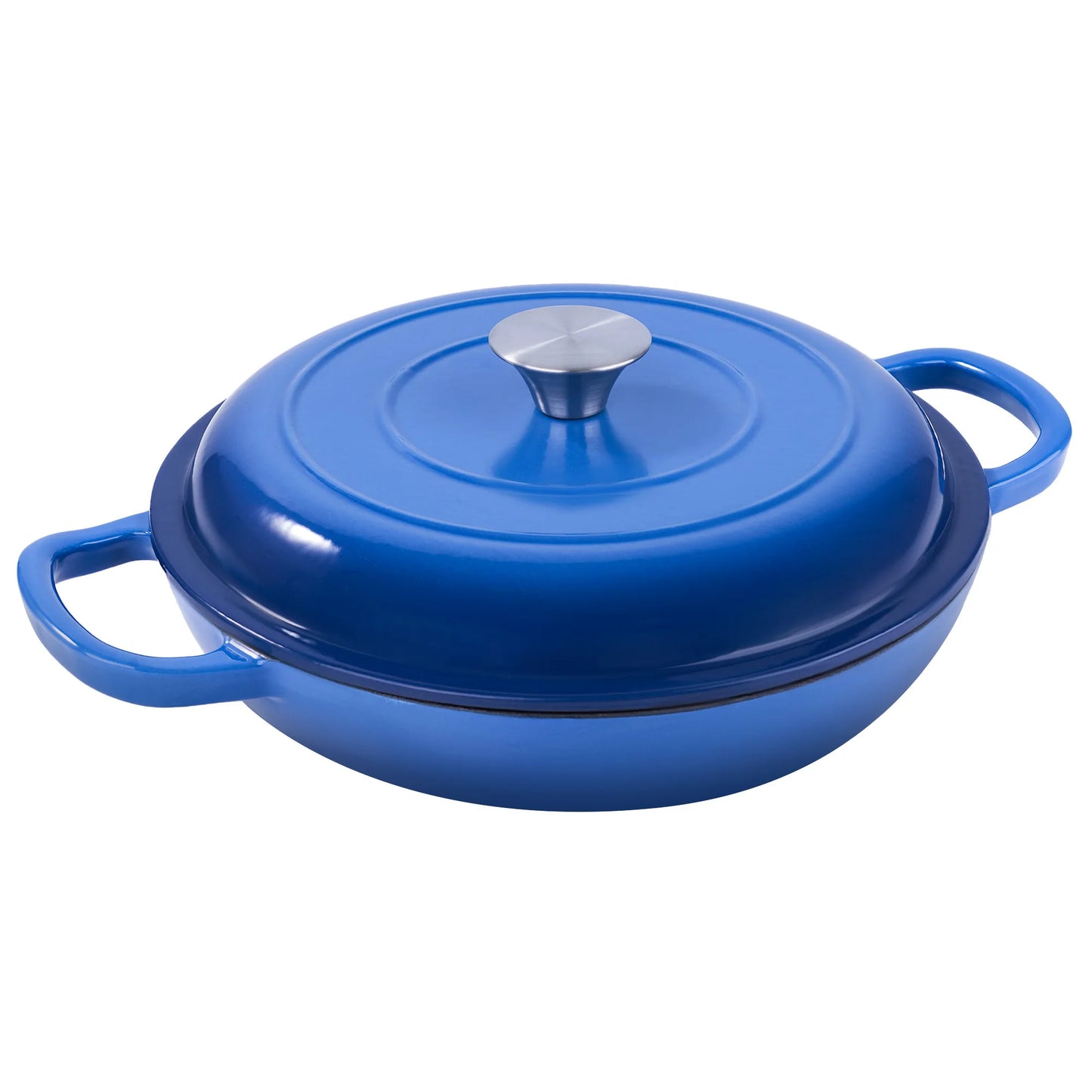 3 QT Enamel Light Cast Iron Dutch Oven