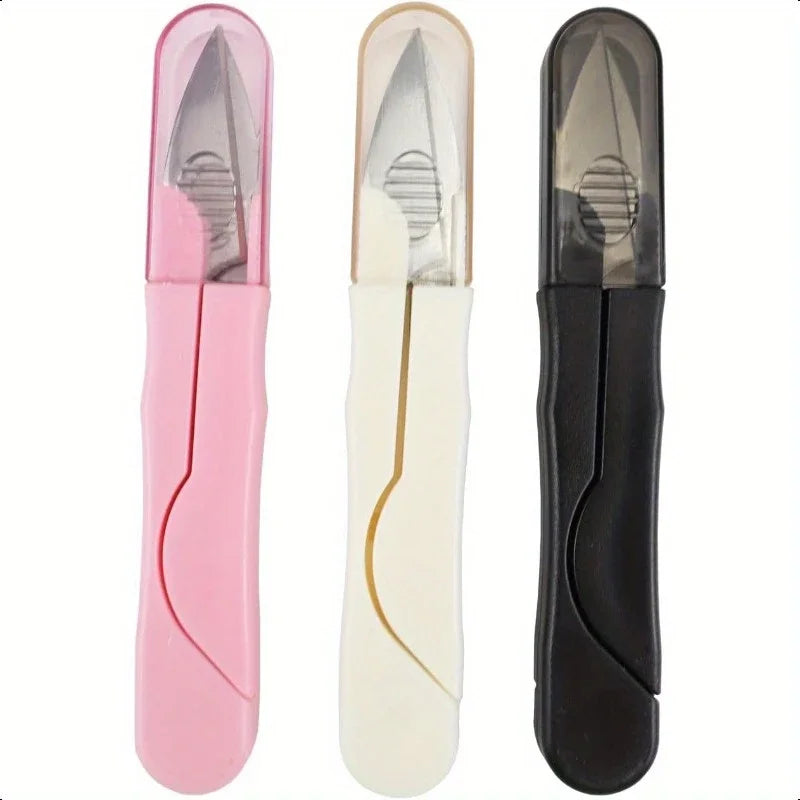 2-piece set - U-shaped scissors with safety handle