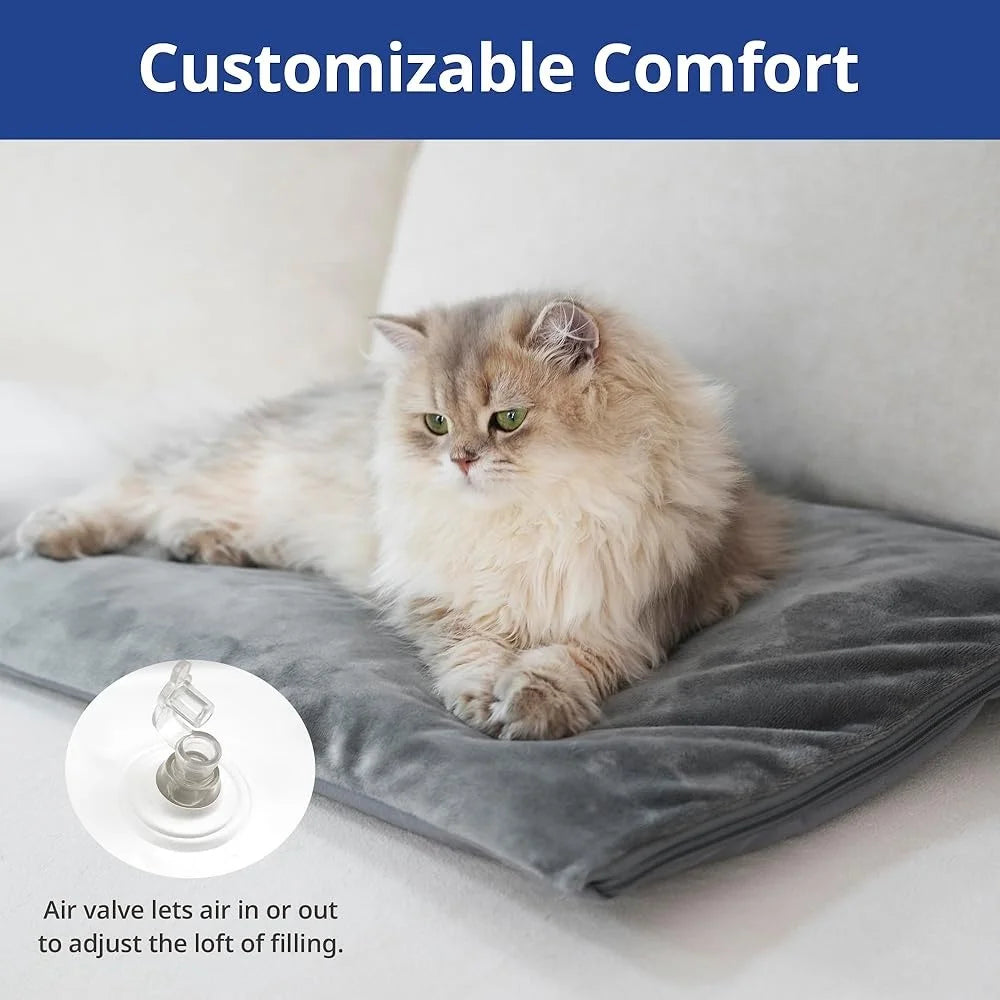 Outdoor Heated Cat Bed, Pet Heating Pad