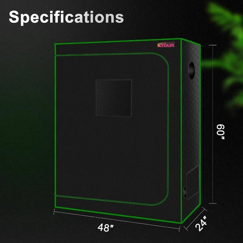 Hydroponic Grow Tent With Observation Window