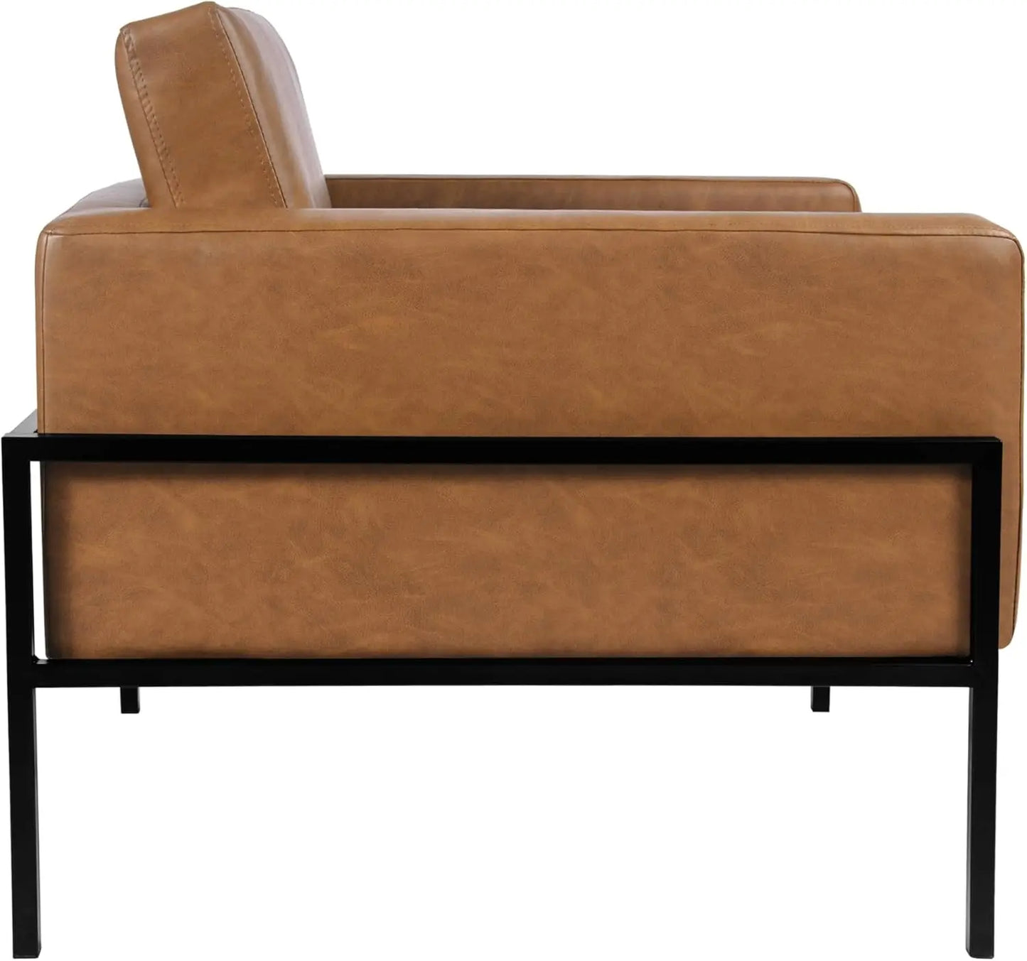 Modern Metal Frame Accent Chair Home Décor