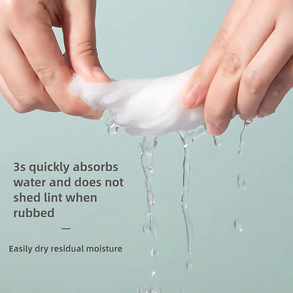 Compressed Towel Tablets - 100% Cotton Travel Essentials