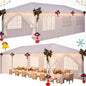 Party Outdoor Canopy Tent with Removable Sidewalls
