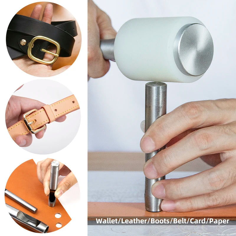 15 Pcs Hollow Hole Punch Set Round