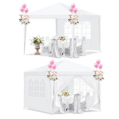 Party Outdoor Canopy Tent with Removable Sidewalls