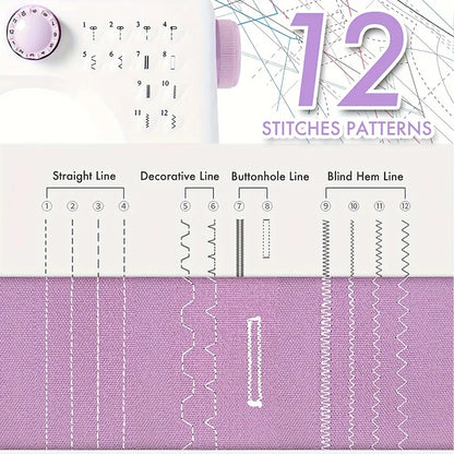 Sewing Machine with Extension Table, Foot Pedal