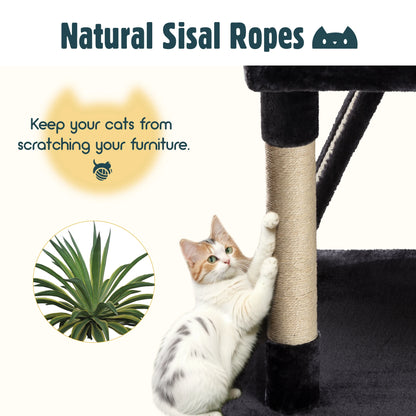 65" Multi-Level Large Cat Tree Tower