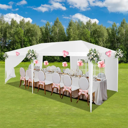 Party Outdoor Canopy Tent with Removable Sidewalls