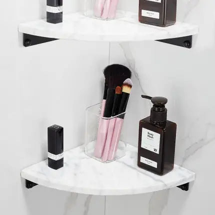 Bathroom Accessories Set Black Bathroom Shelf