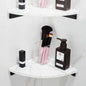 Bathroom Accessories Set Black Bathroom Shelf