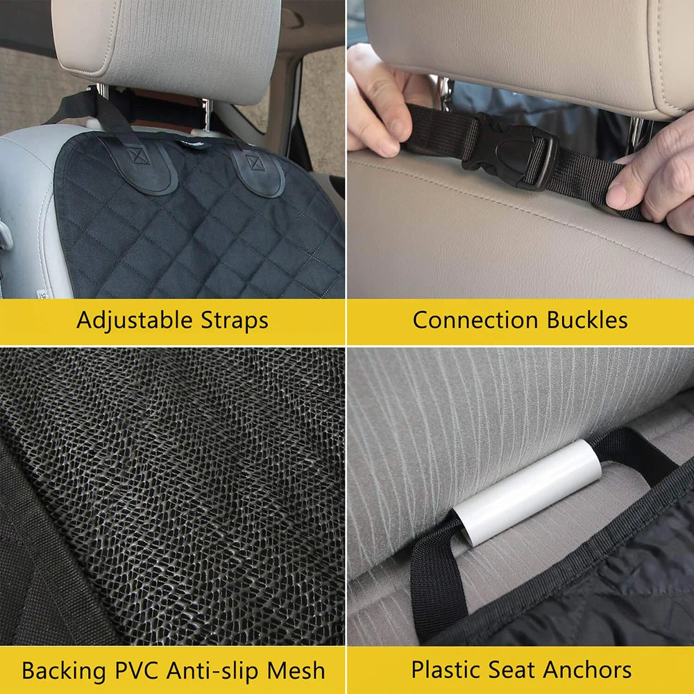 Dog Car Seat Covers 100% Waterproof Durable
