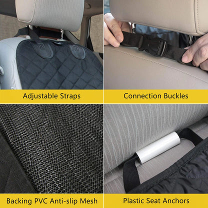 Dog Car Seat Covers 100% Waterproof Durable