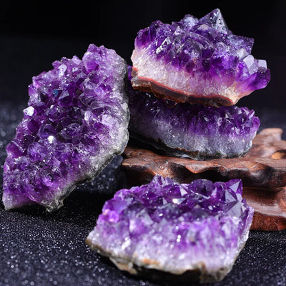 Amethyst Geode Natural Crystal Quartz Stone Healing