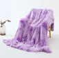 Soft Plush Blanket Super Colorful Throw Covering
