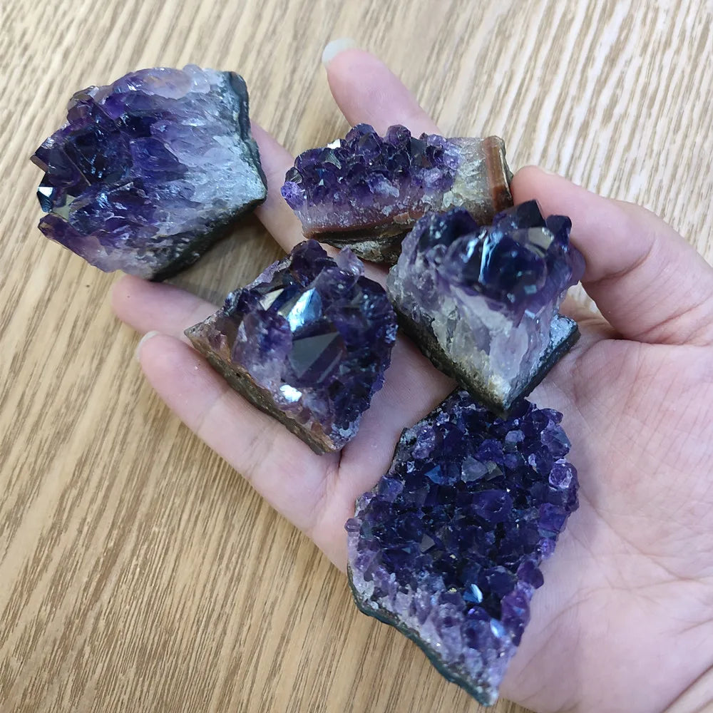 Amethyst Geode Natural Crystal Quartz Stone Healing