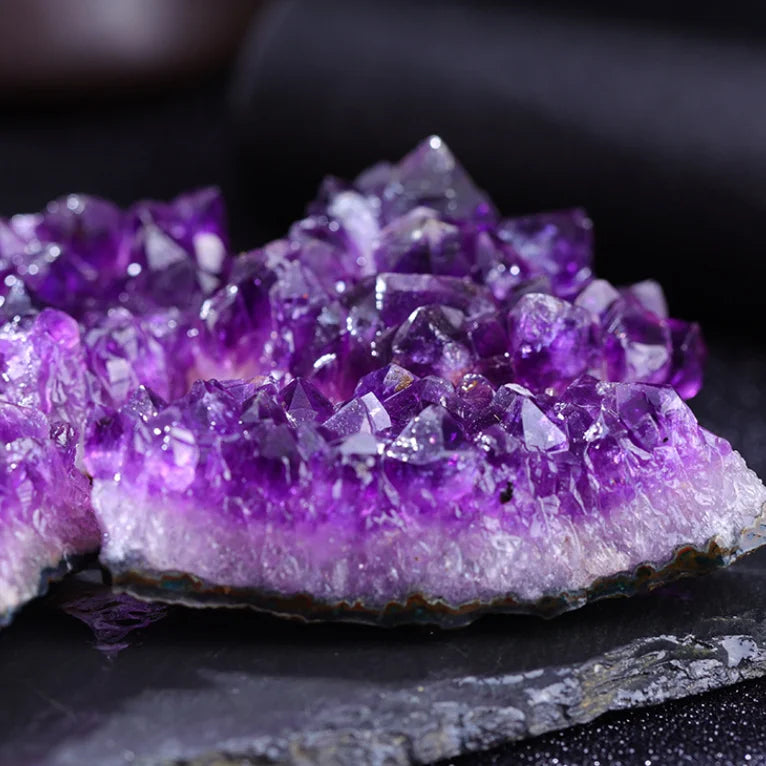 Amethyst Geode Natural Crystal Quartz Stone Healing