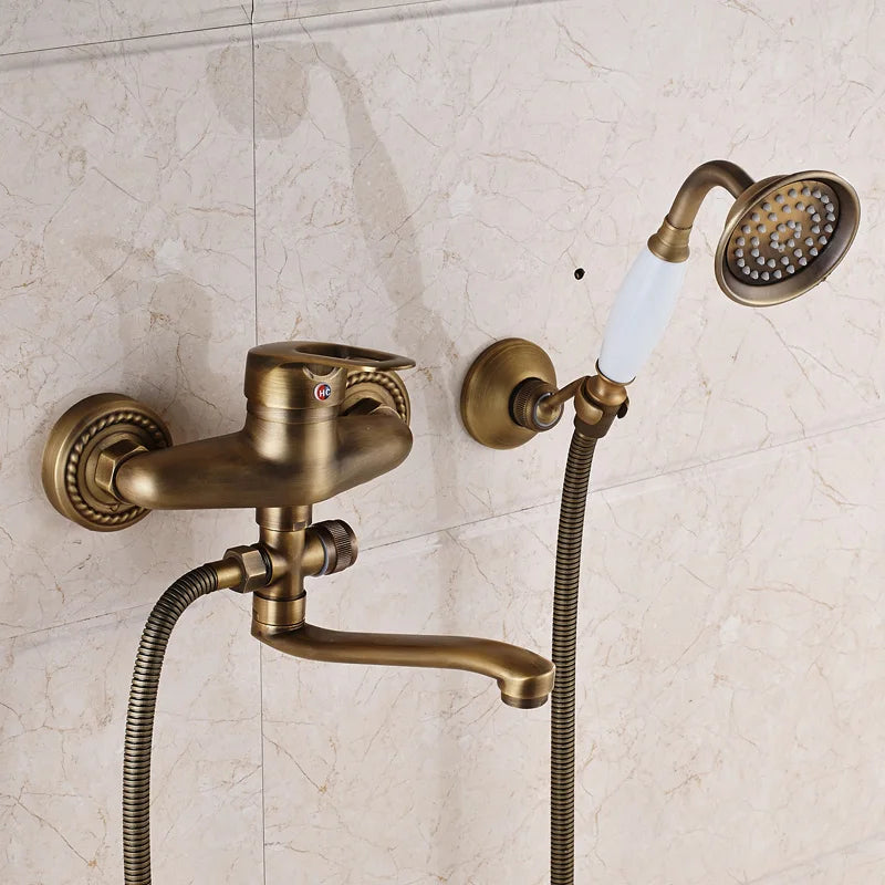 Bathroom Mixer Brass Long Nose Outlet