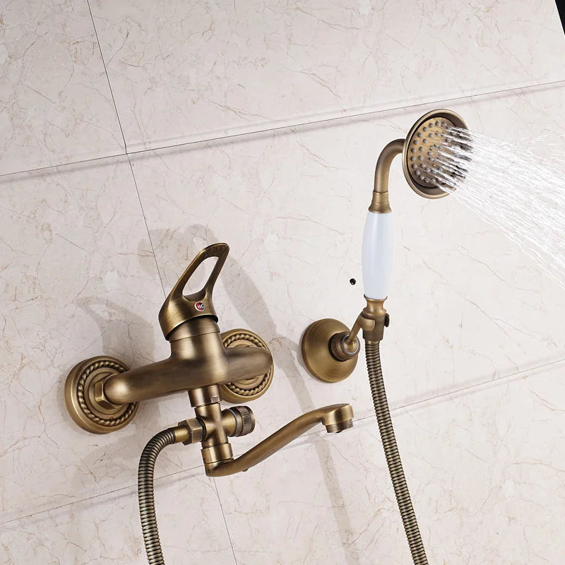 Bathroom Mixer Brass Long Nose Outlet