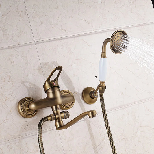 Bathroom Mixer Brass Long Nose Outlet