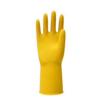1 Pair S/M/L Flexible Long Rubber Clean Gloves