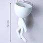Nordic Humanoid Ceramic Hanging Vase Flower Pot