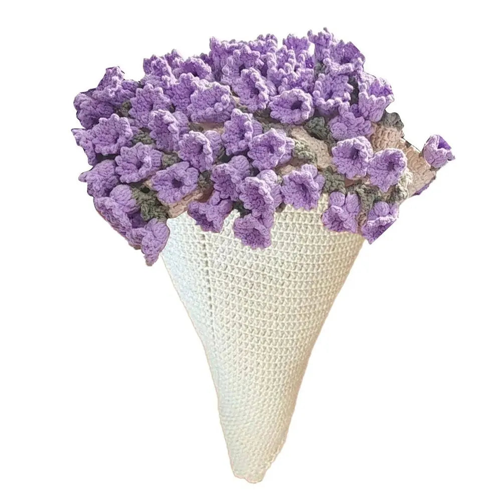 DIY Crochet Blanket for Bouquet of Roses