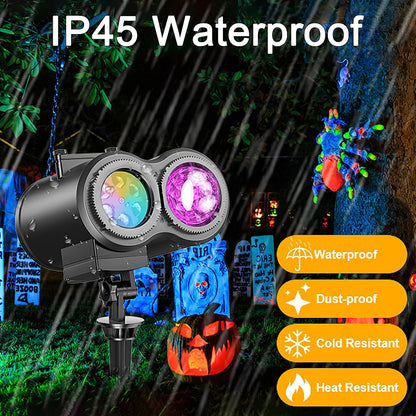 Projector Lights Outdoor Slides, Water Wave Lamp