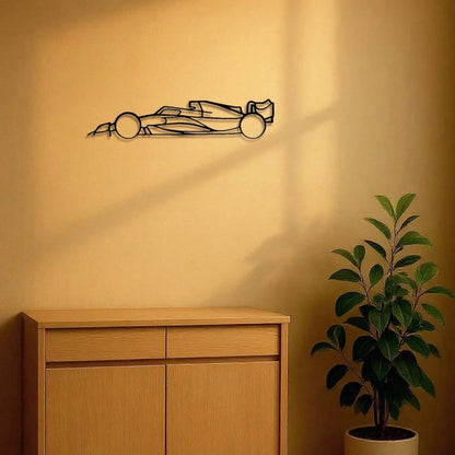 Automotive Decor Metal Racing Car Wall Art