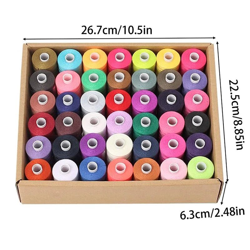 42 Colors All Purpose Sewing Thread 30wt