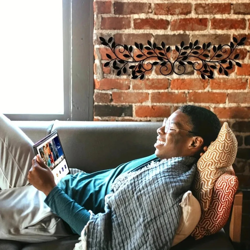 Metal Tree Leaf Wall Decor Olive Branch