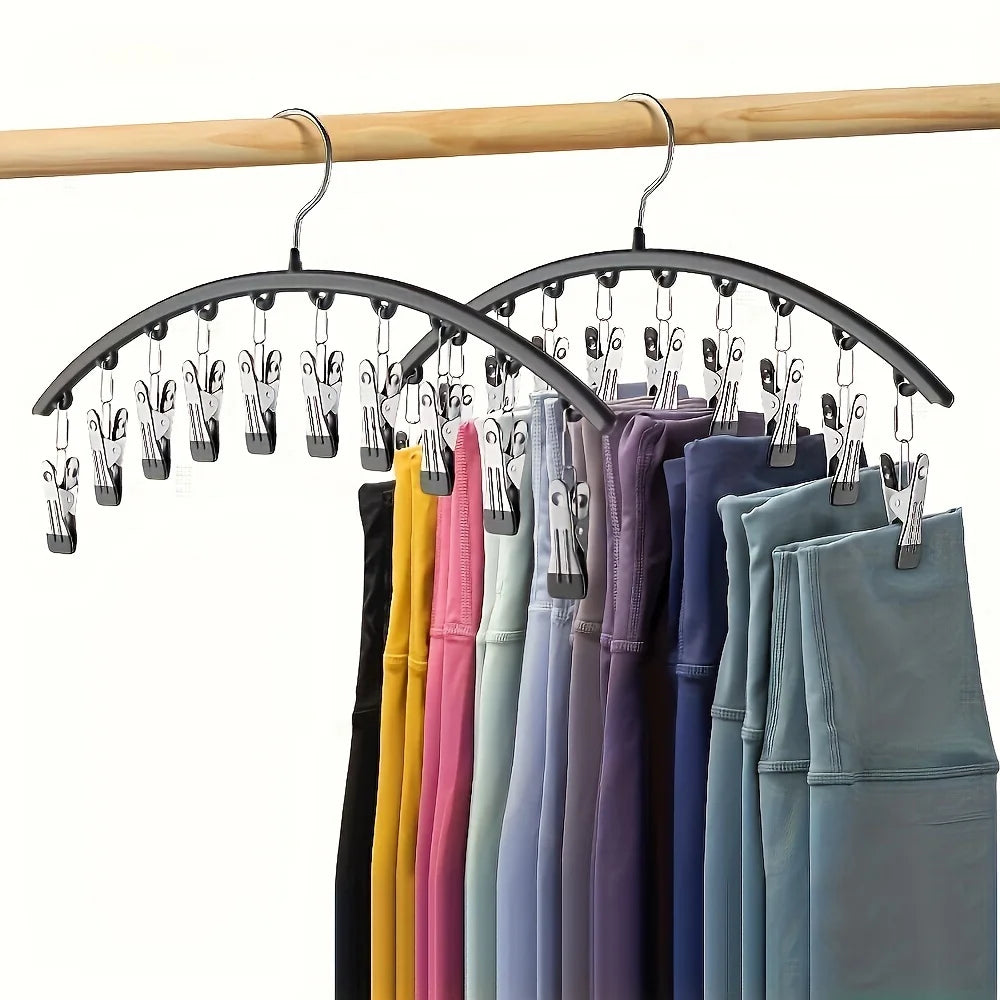 Hanging multi clip home drying rack