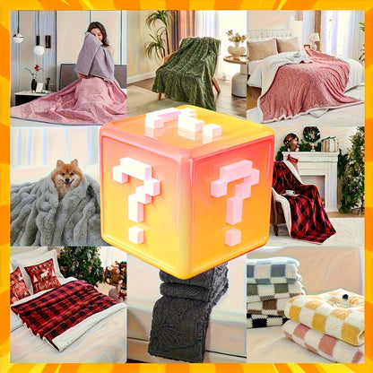 Surprise Throw Box Random Selection Knit Blankets