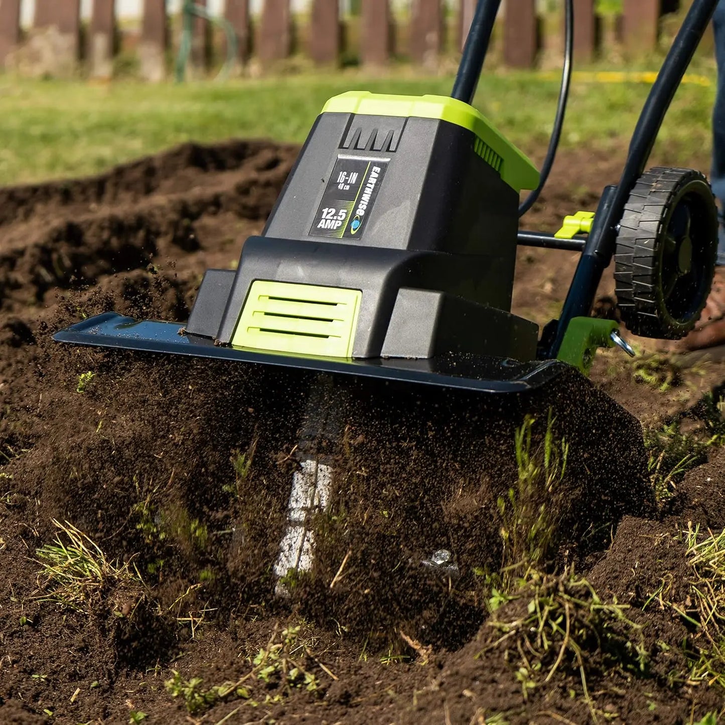 7.5-Inch 2.5-Amp Corded Electric Tiller/Cultivator