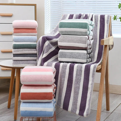 Microfiber Bath Towels Quick-Drying and Absorbent