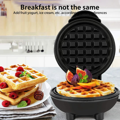 Breakfast Mini Electric Waffle Machine Maker