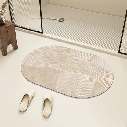 Bathroom Carpet Non-slip Strong Absorbent Floor Mat