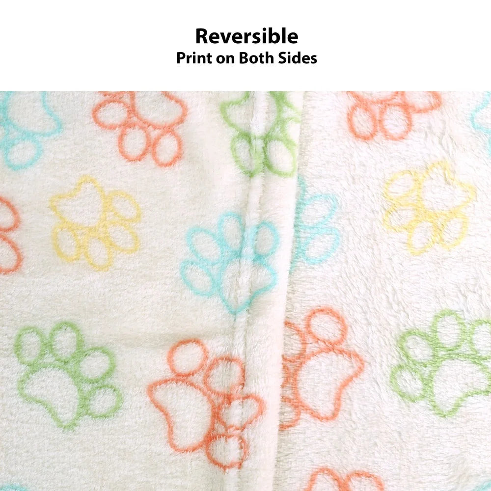 Cozy Plush Throw Blanket 3 Pack Multi-Color