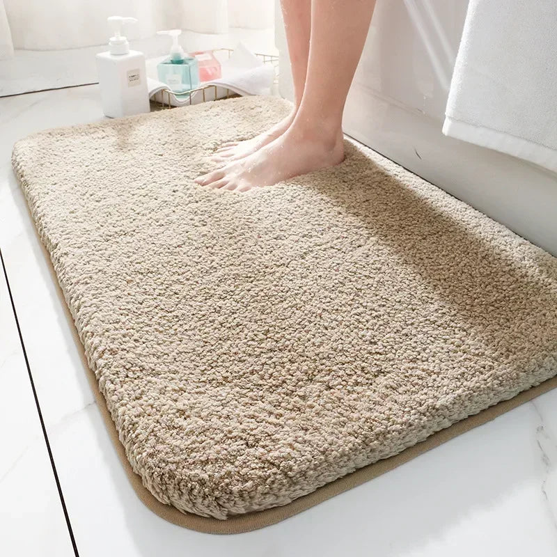 Bathroom Carpet Soft Fluffy Plush Thick Rug