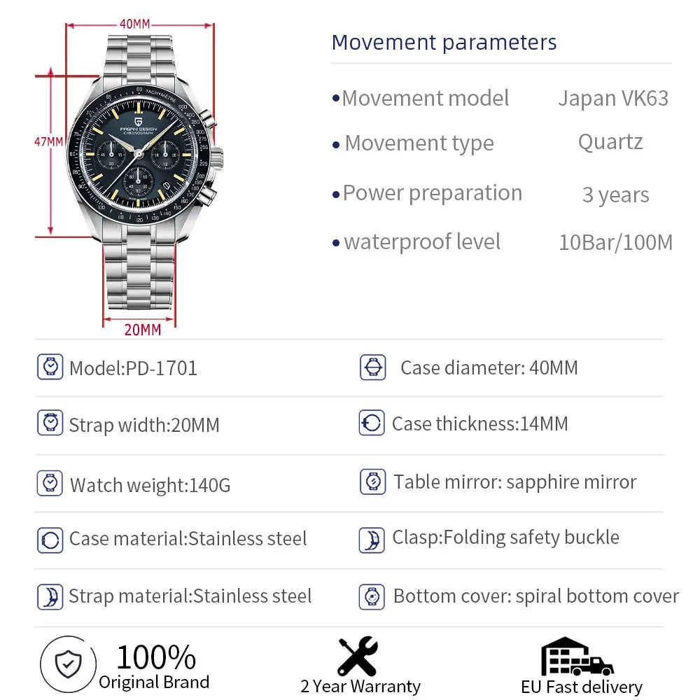 2025 New Design Tribute to Quartz Watches