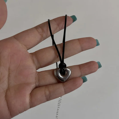 Hollow Titanium Steel Star Pentagram Pendant Necklace