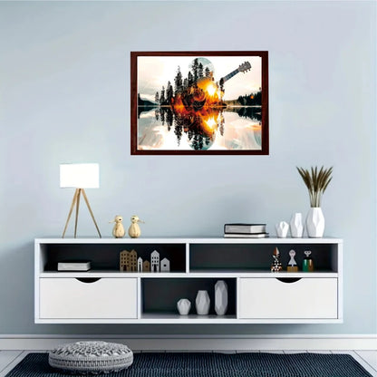 Adult Advanced Wooden Lake DIY Puzzle Game