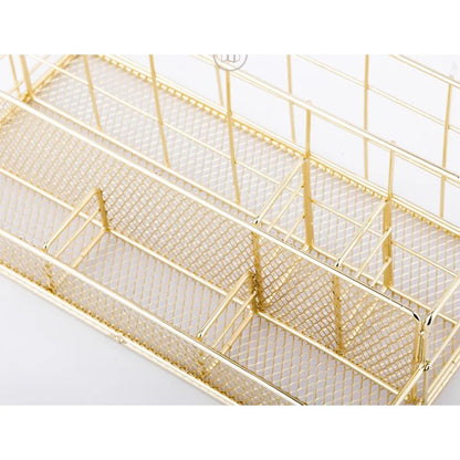 Metal Organizer Perfect Storage Home, School