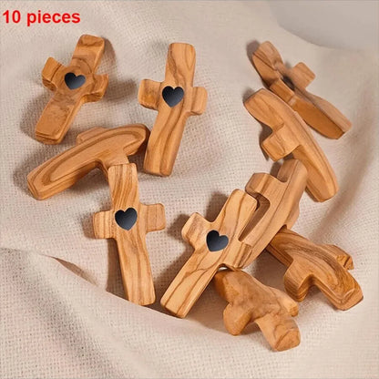 Multi-functional Wooden Cross, Anxiety Relief