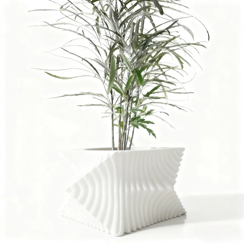 3D Printed Plant Pot Home Use Biodegradable