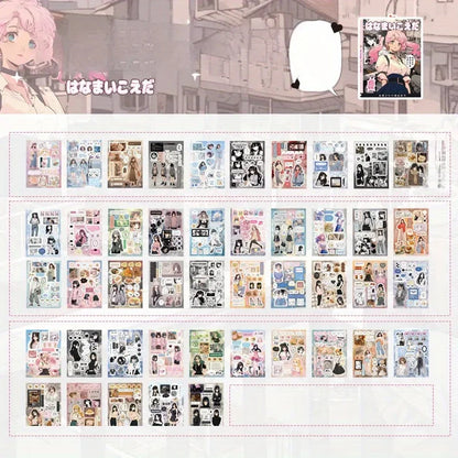 DIY planner scrapbook, creative and exquisite sticker books